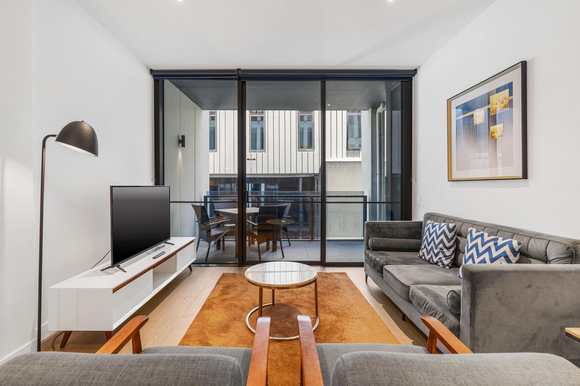 The Eminence Apartments By Cllix Melbourne Eksteriør bilde