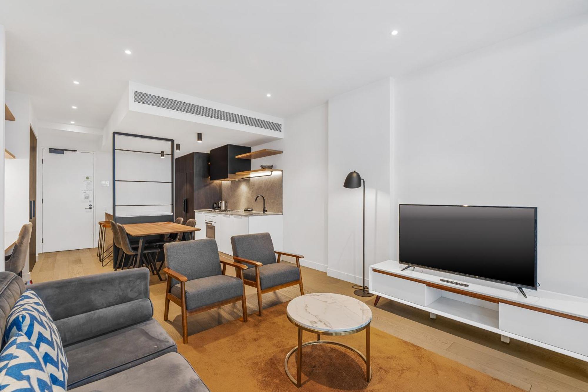 The Eminence Apartments By Cllix Melbourne Eksteriør bilde