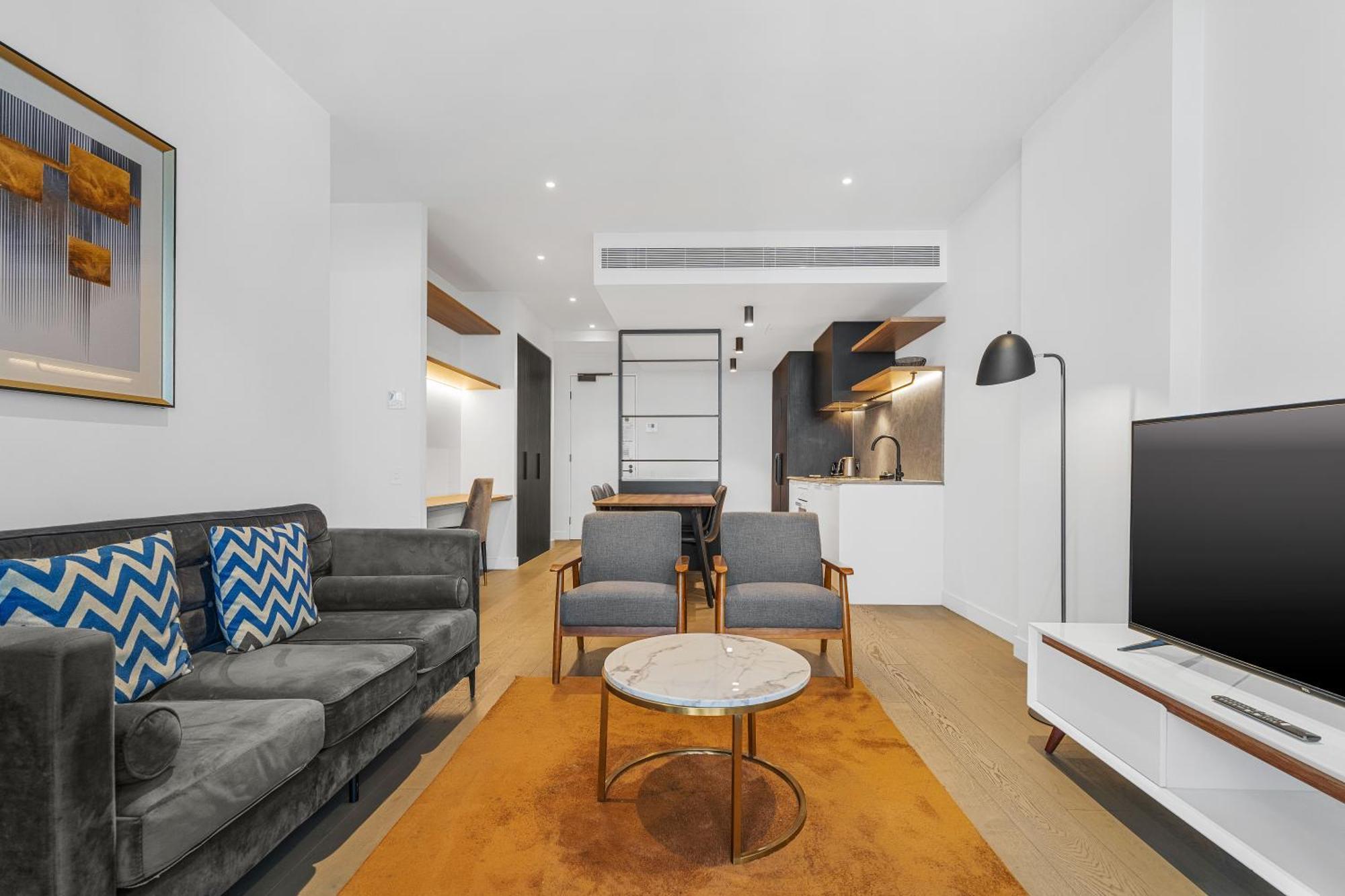 The Eminence Apartments By Cllix Melbourne Eksteriør bilde