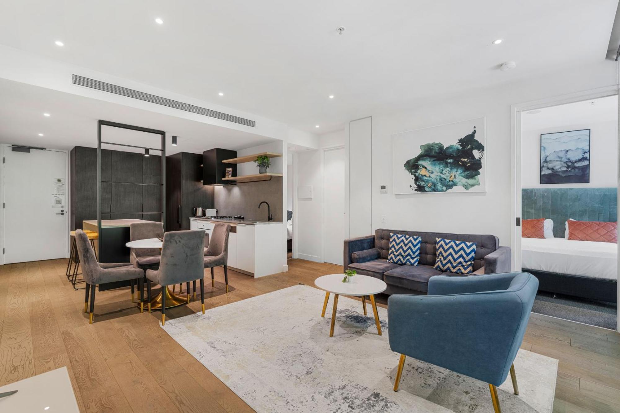 The Eminence Apartments By Cllix Melbourne Eksteriør bilde