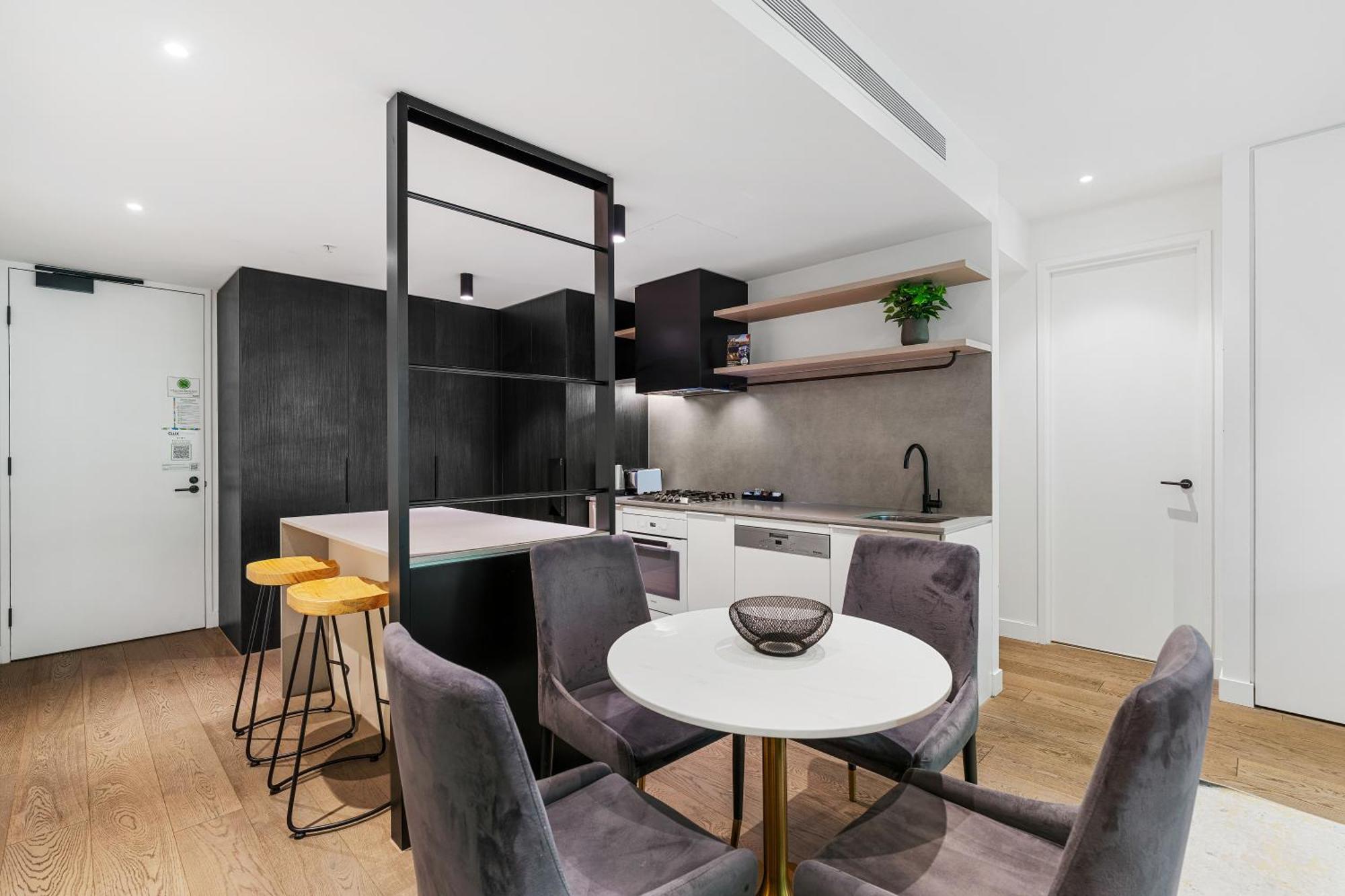 The Eminence Apartments By Cllix Melbourne Eksteriør bilde