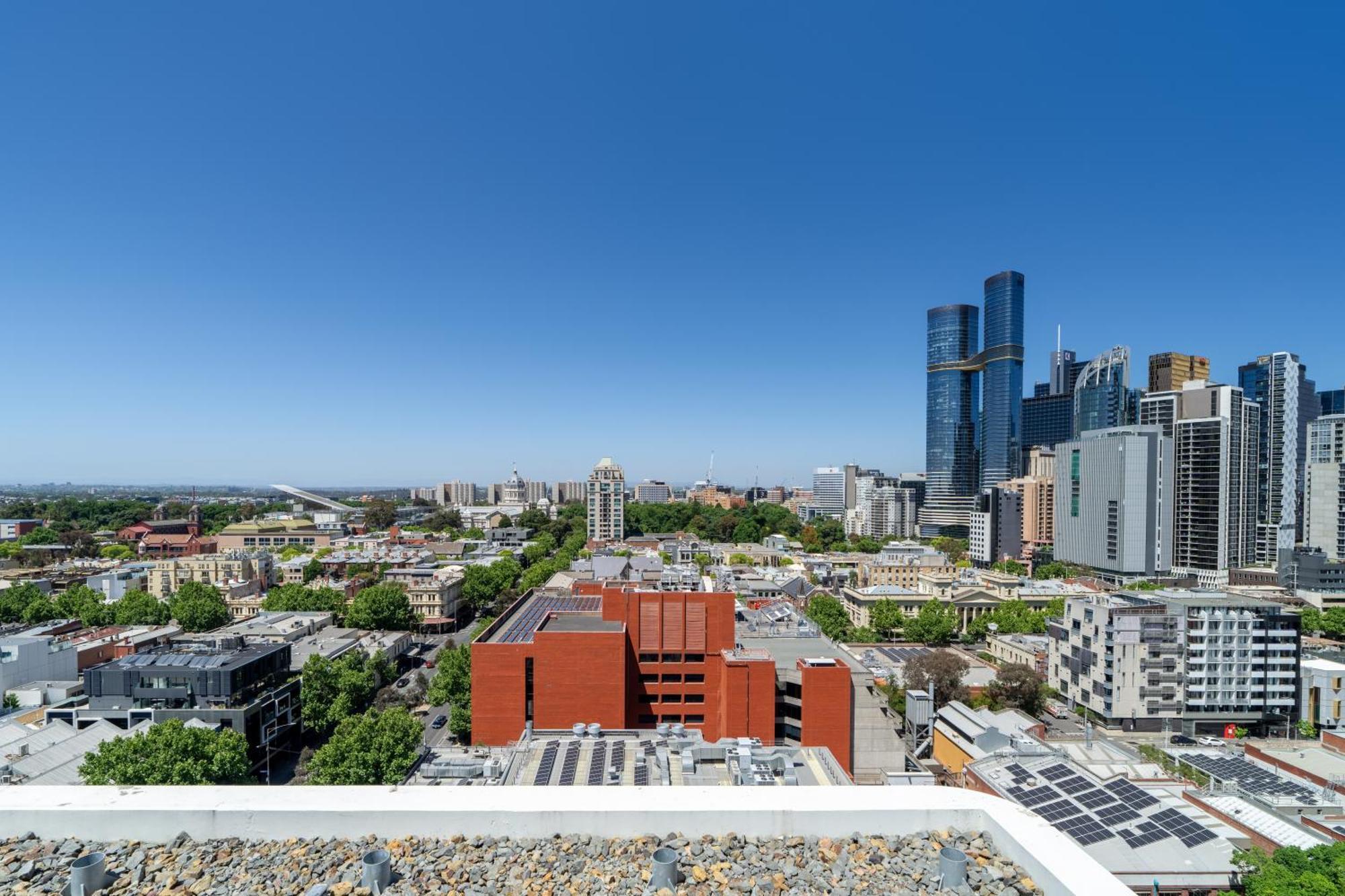The Eminence Apartments By Cllix Melbourne Eksteriør bilde
