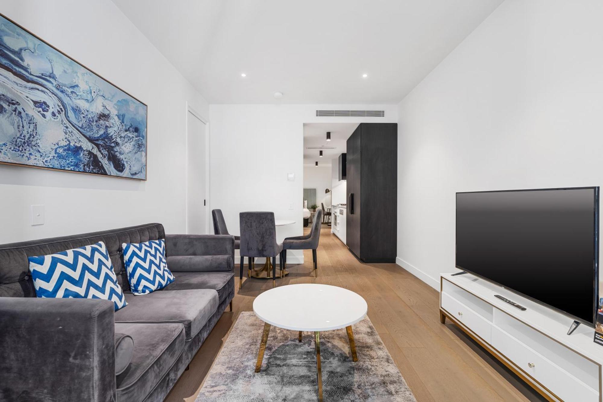 The Eminence Apartments By Cllix Melbourne Eksteriør bilde