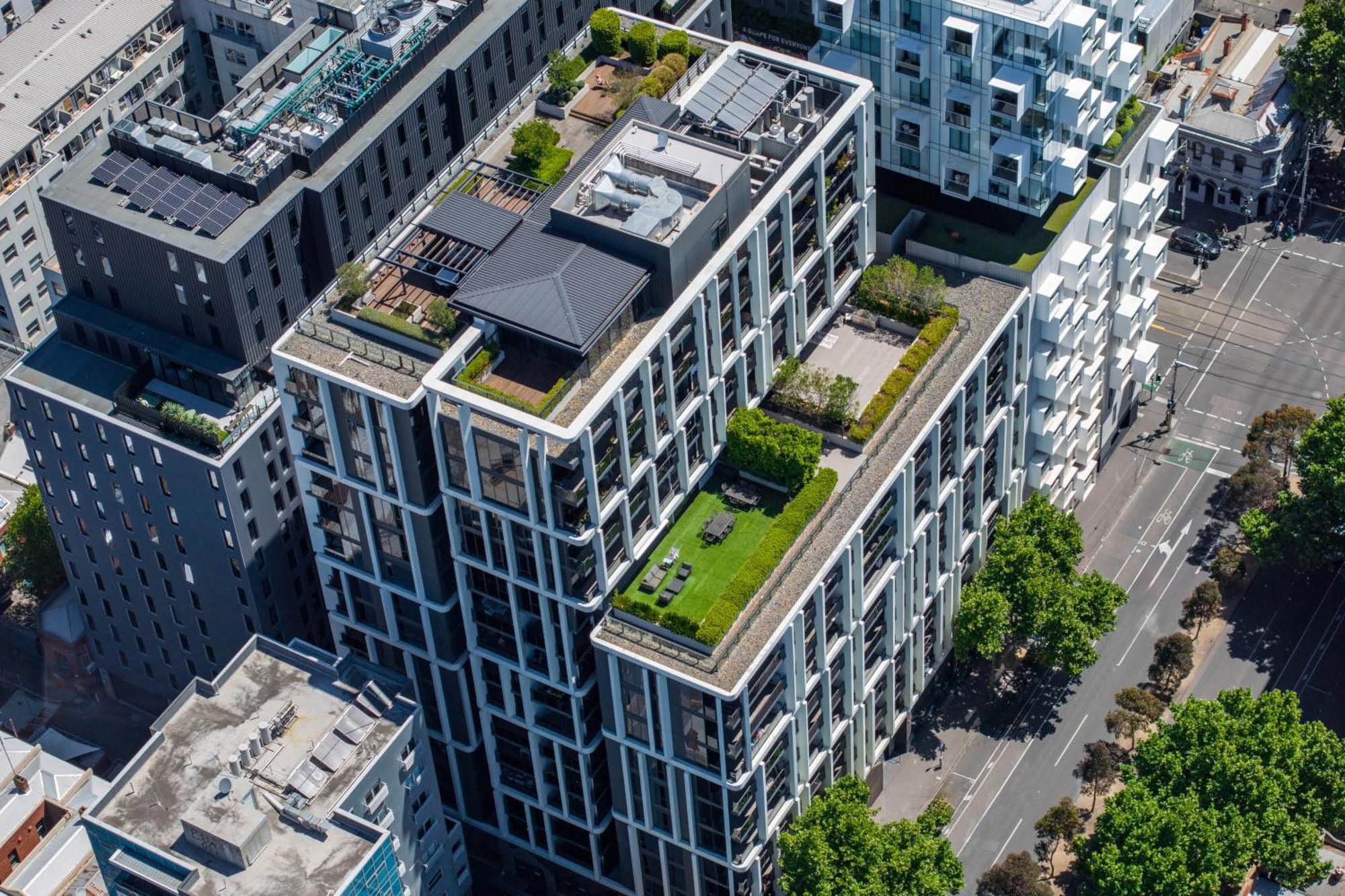 The Eminence Apartments By Cllix Melbourne Eksteriør bilde
