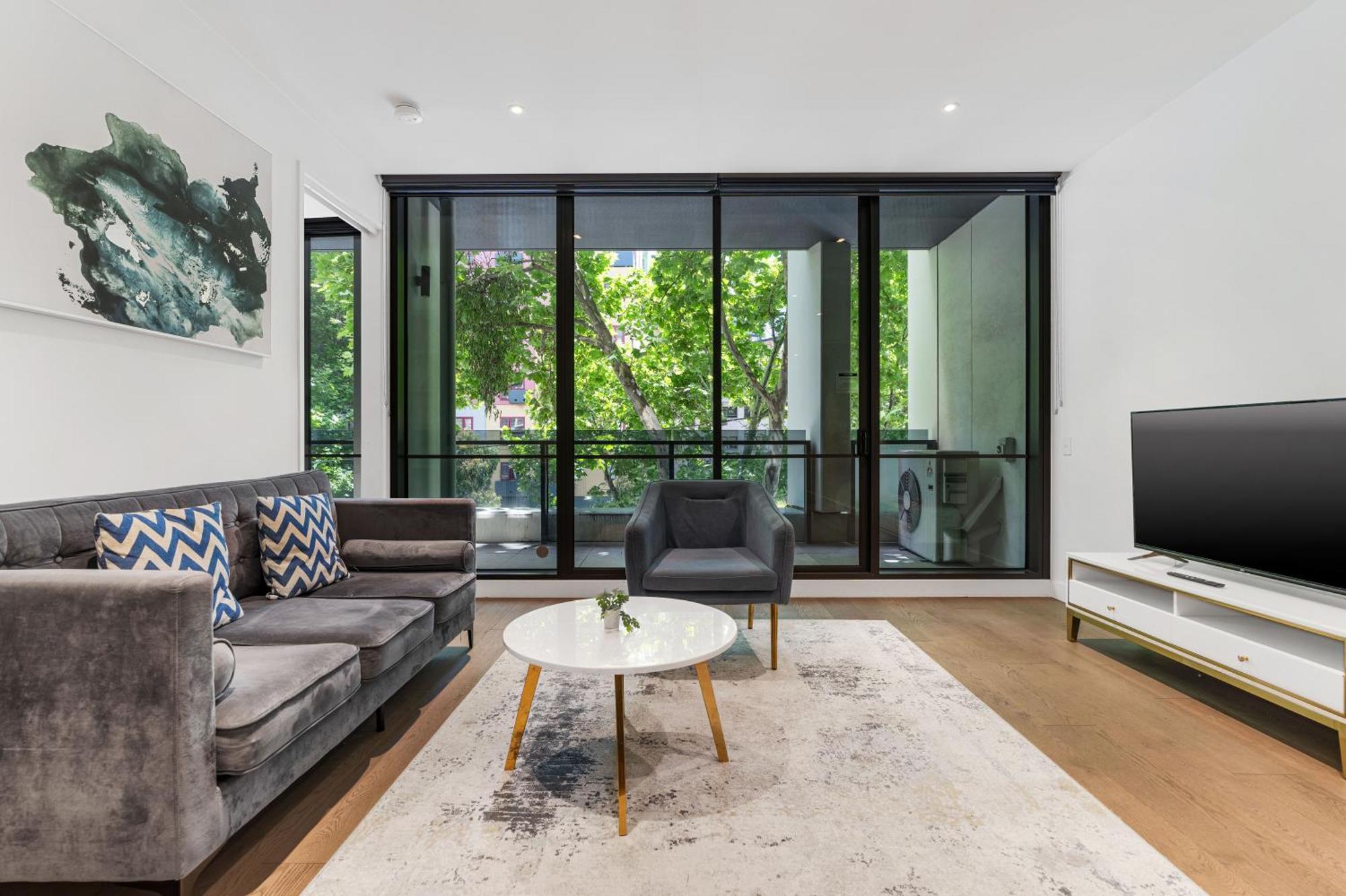 The Eminence Apartments By Cllix Melbourne Eksteriør bilde