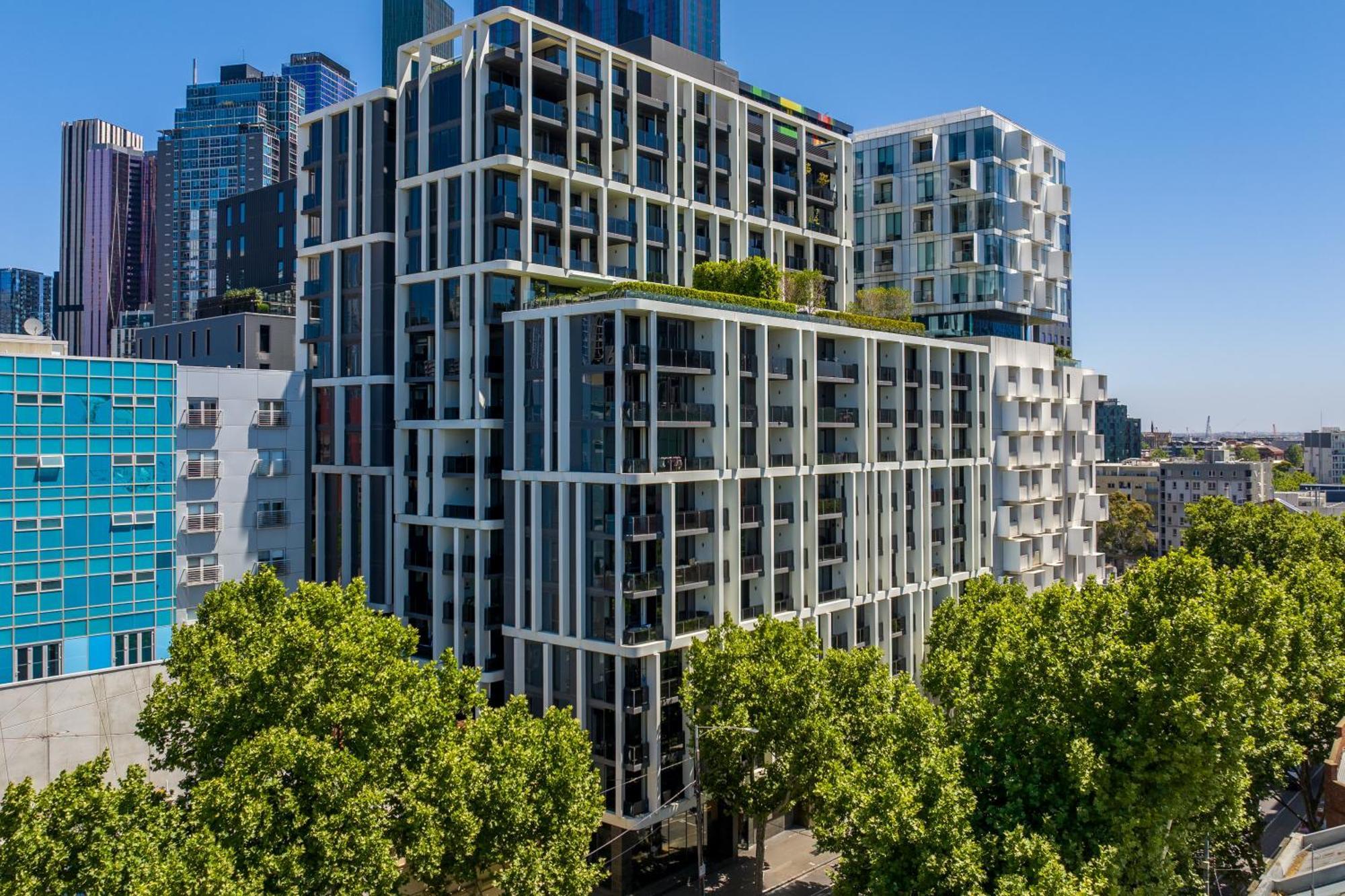 The Eminence Apartments By Cllix Melbourne Eksteriør bilde