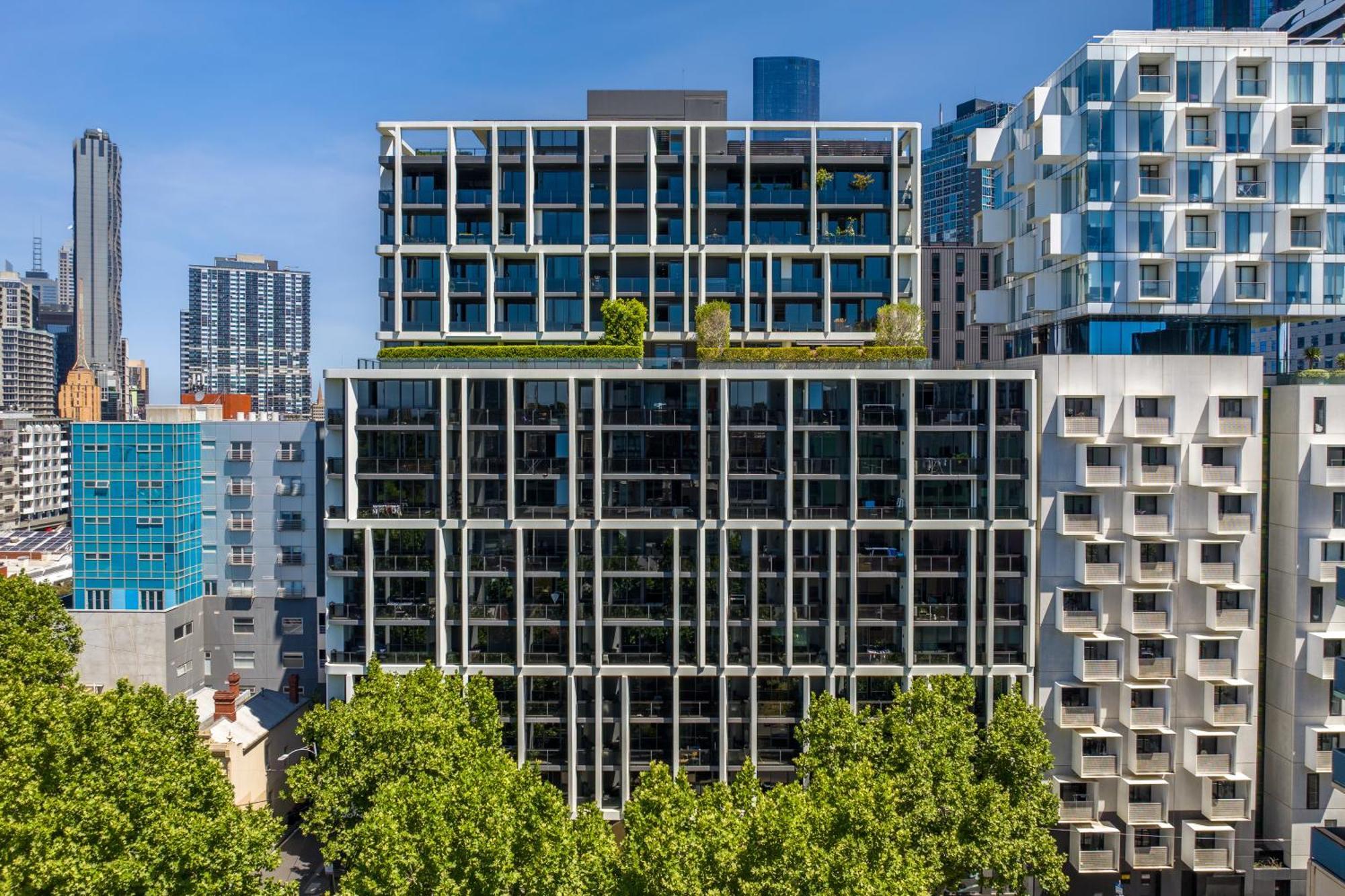 The Eminence Apartments By Cllix Melbourne Eksteriør bilde