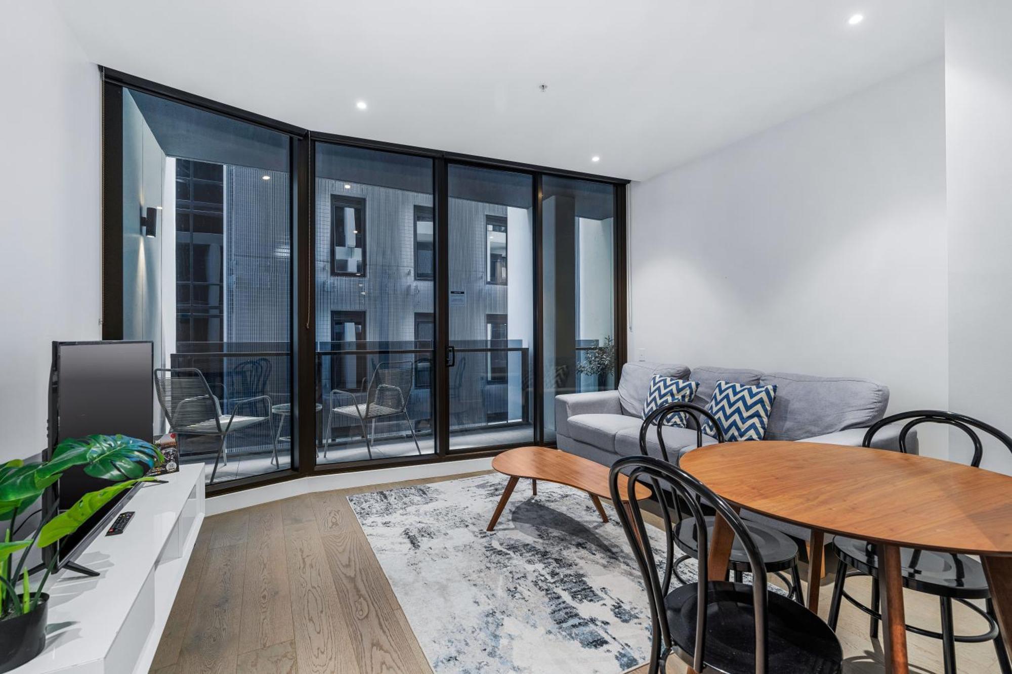 The Eminence Apartments By Cllix Melbourne Eksteriør bilde
