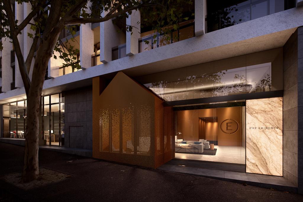 The Eminence Apartments By Cllix Melbourne Eksteriør bilde